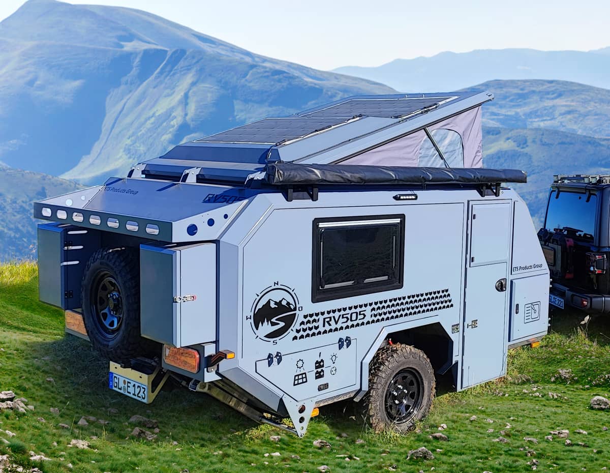 Off Road Camper Trailer RV505 / Wohnwagen / Wohnanhänger / Camping