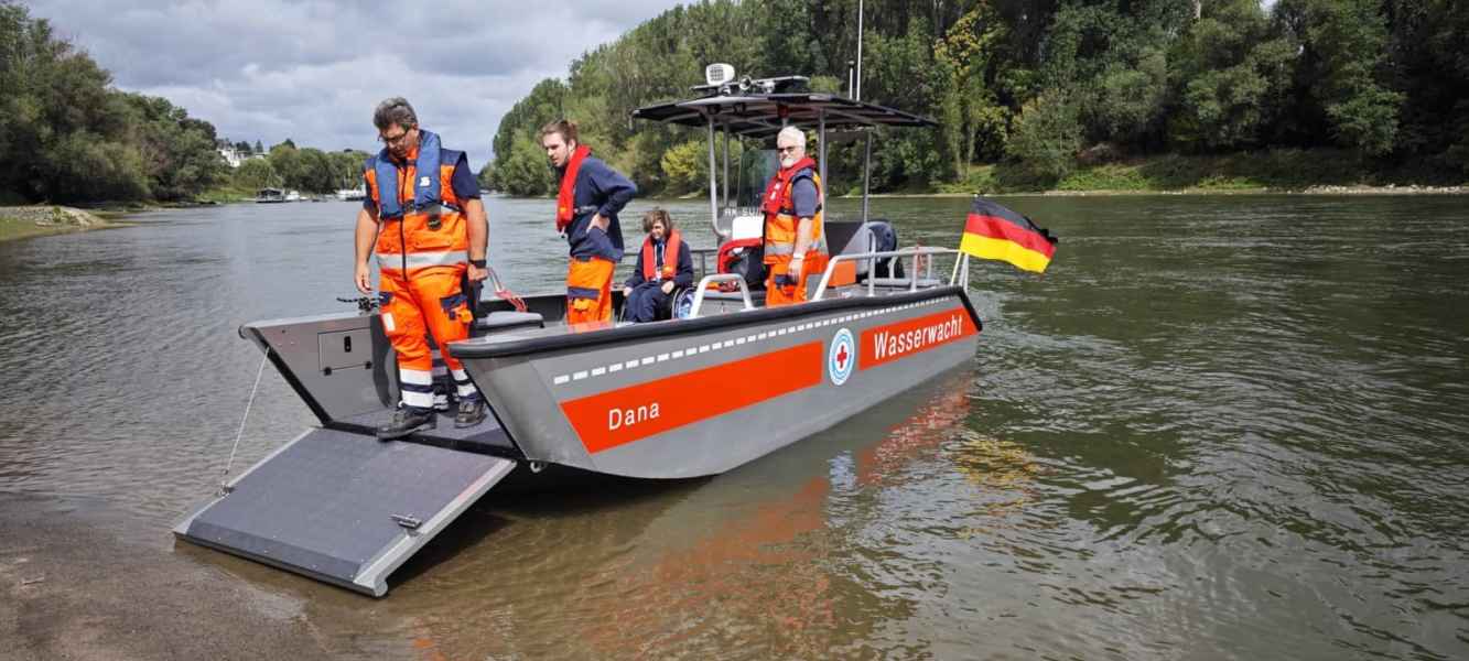 Arbeitsboot, Rettungs- und Landungsboot Center Console mit Bugklappe ...